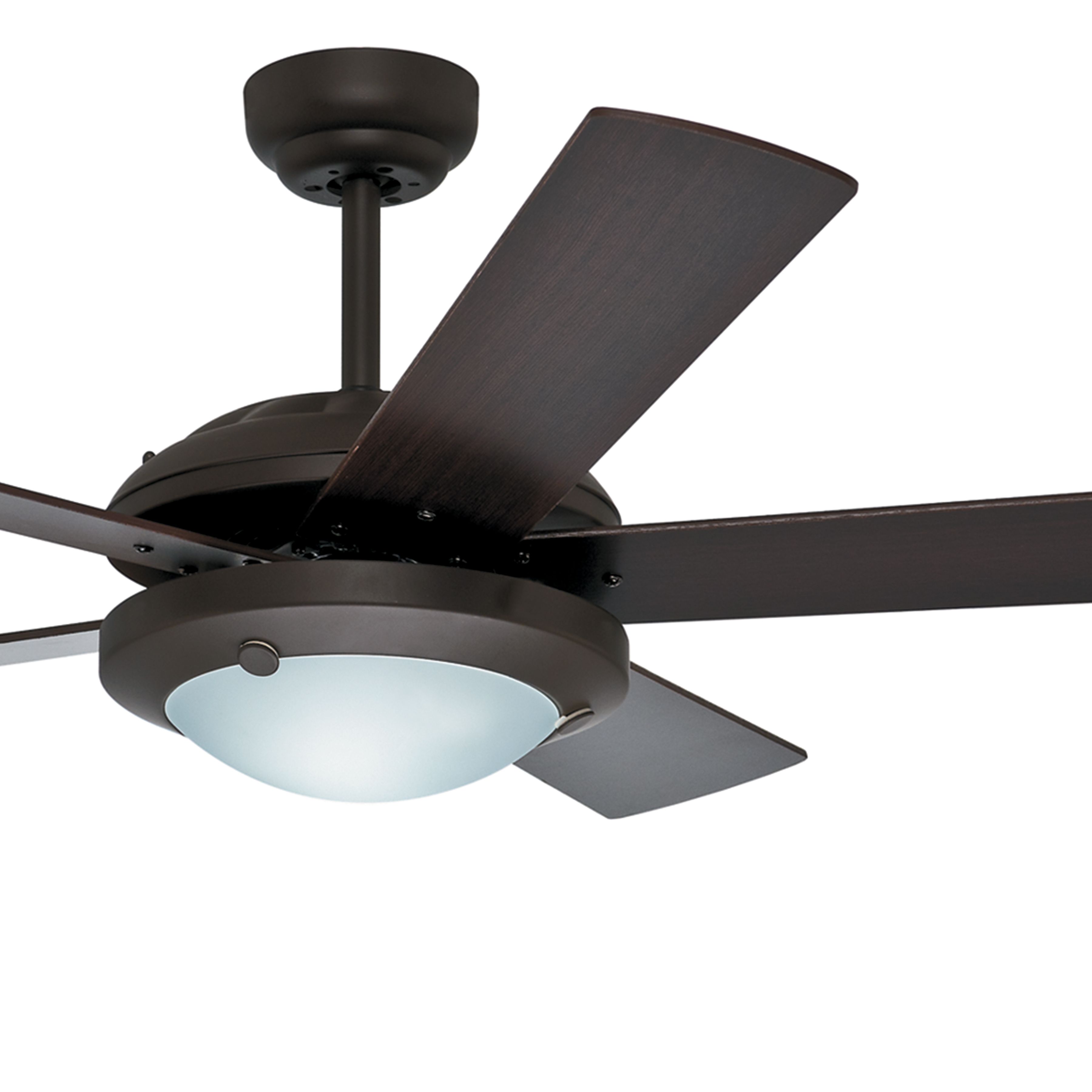 Hunter Fan 52 inch Contemporary New Bronze Ceiling Fan with Light Kit and Two CFL Bulbs (Certified Refurbished)