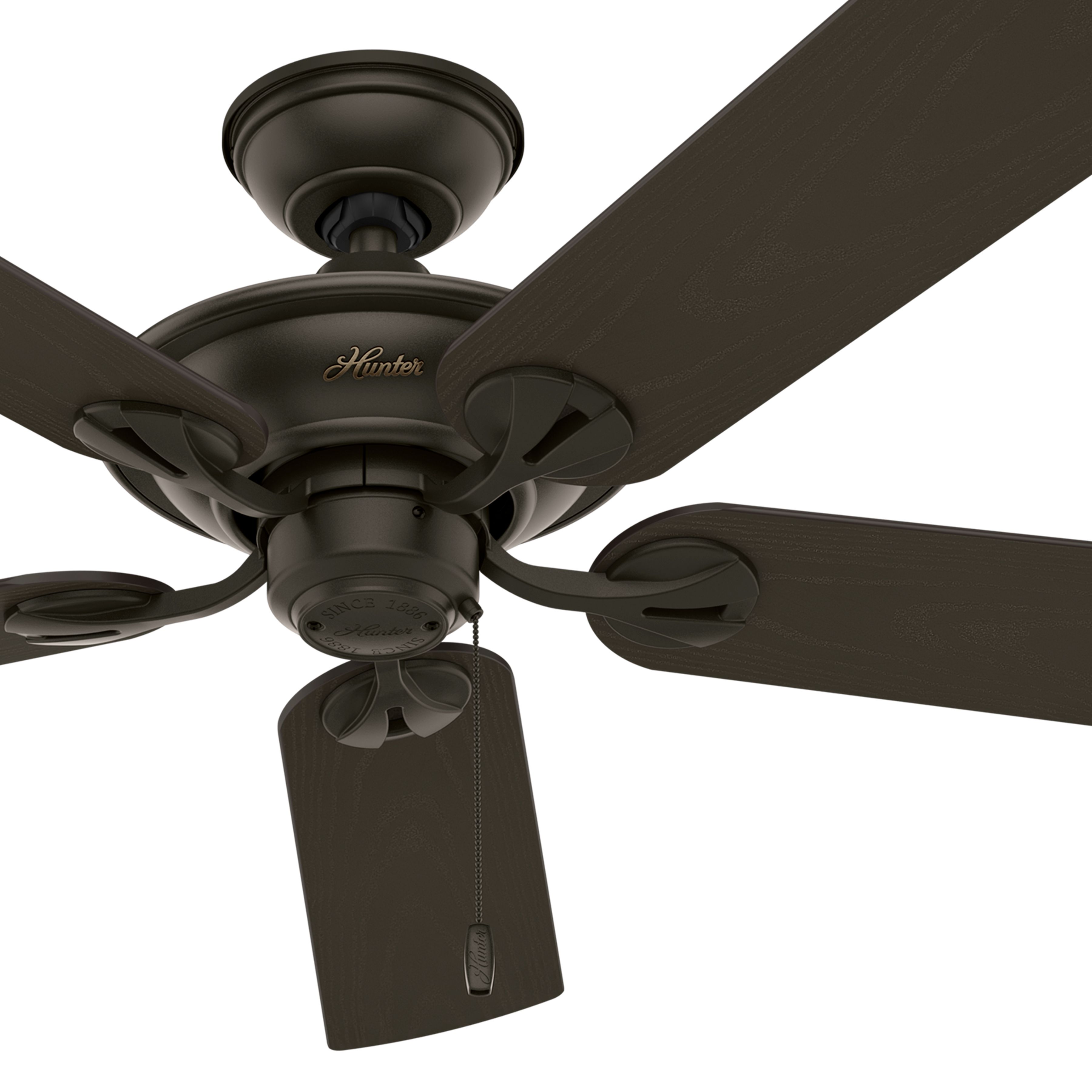 Hunter Fan 52 inch Casual New Bronze Finish Outdoor Ceiling Fan