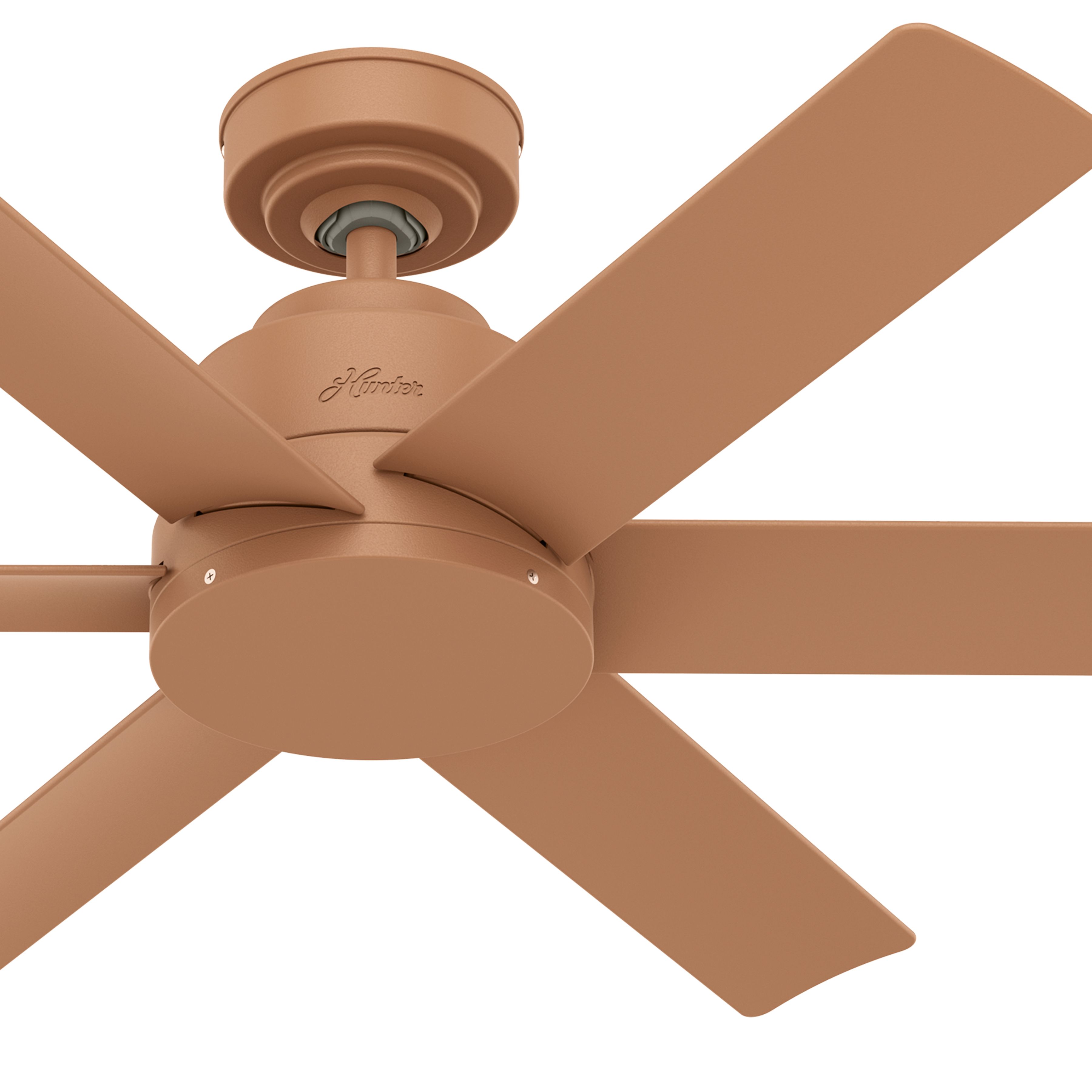 Hunter Fan 44 inch Casual Terracotta Outdoor Ceiling Fan with 6 Blades (Certified Refurbished)