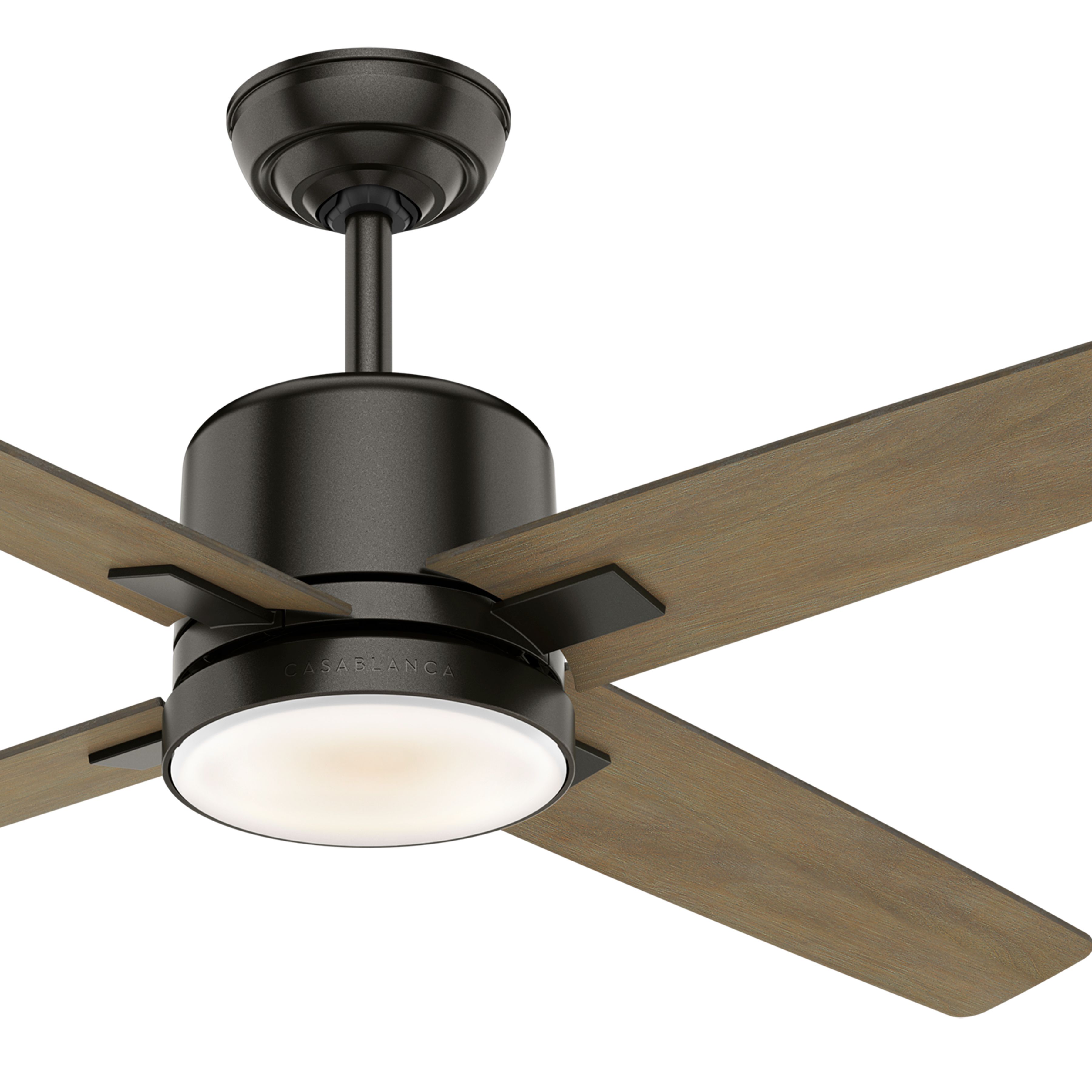 Casablanca Fan 52 inch Noble Bronze Ceiling Fan w/ LED Lights & Remote Control, 4 Blade (Certified Refurbished)