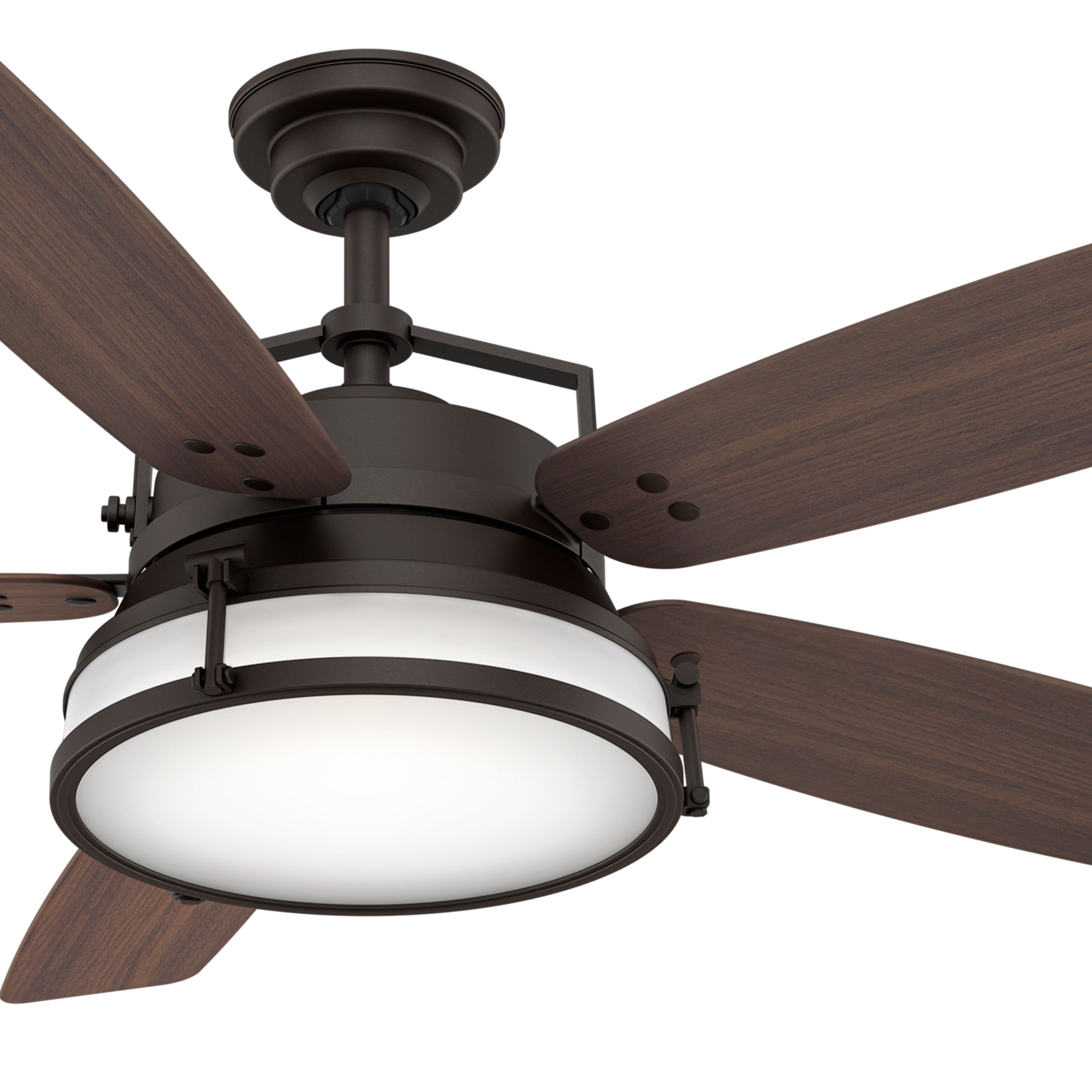 Casablanca Fan 56 inch Traditional Maiden Bronze Outdoor Ceiling Fan with LED Light Kit (Certified Refurbished)