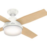 Hunter Fan 44 in. Contemporary Ceiling Fan with LED light kit and Remote Control included (Certified Refurbished)