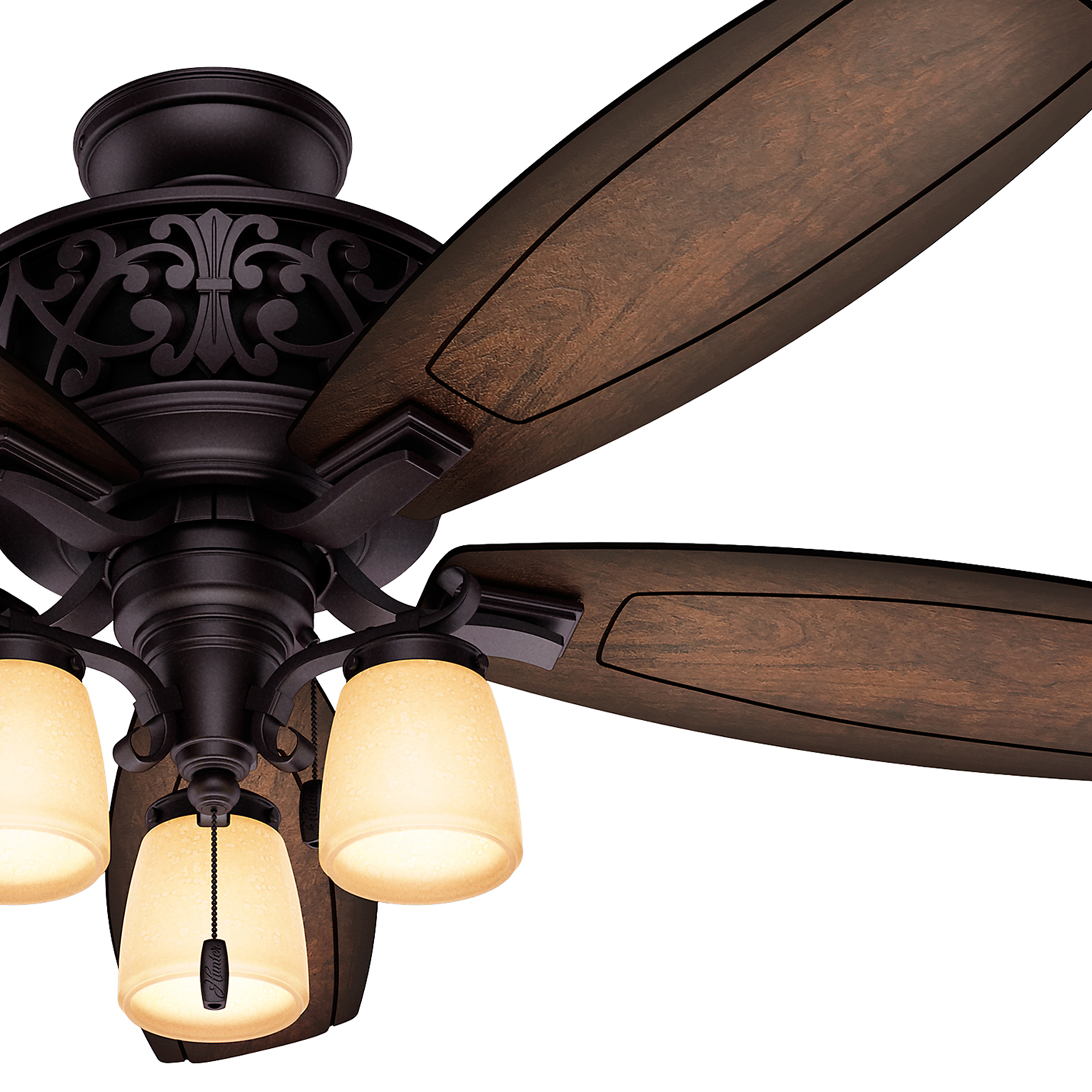 Brittany Bronze Traditional Ceiling Fan