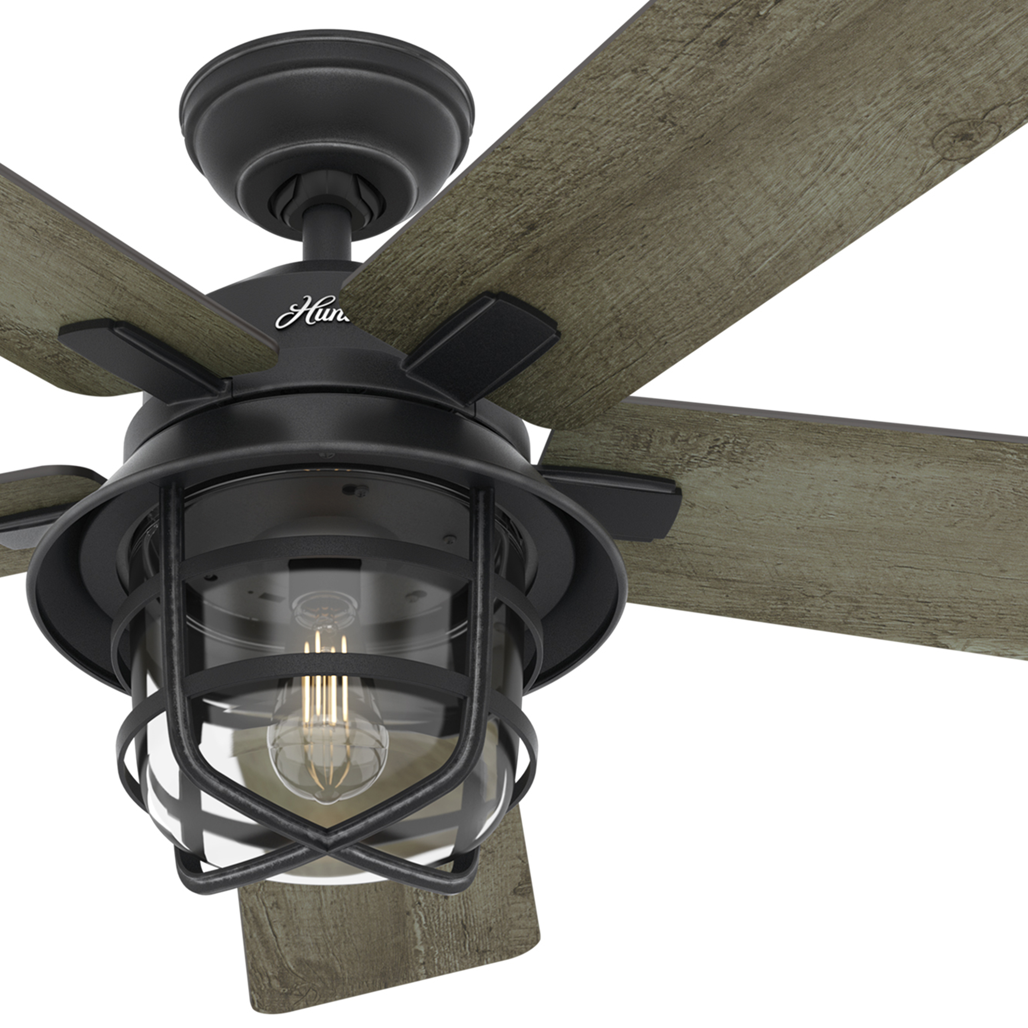 Weathered Zinc Outdoor Ceiling Fan